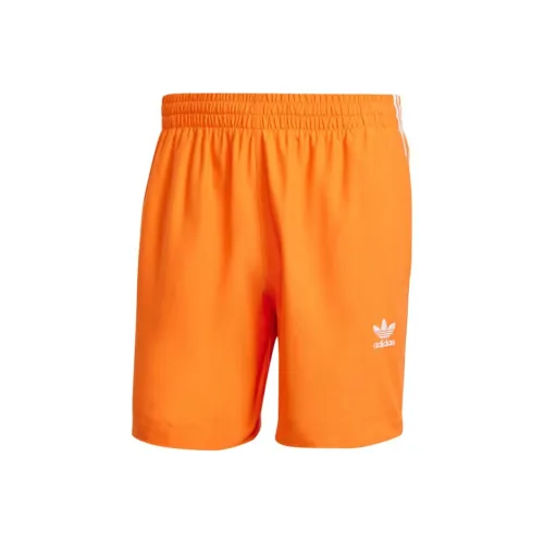 Adidas Originals Adicolor STRIPES Плавательные шорты Мужские 1 упаковка Оранжевый