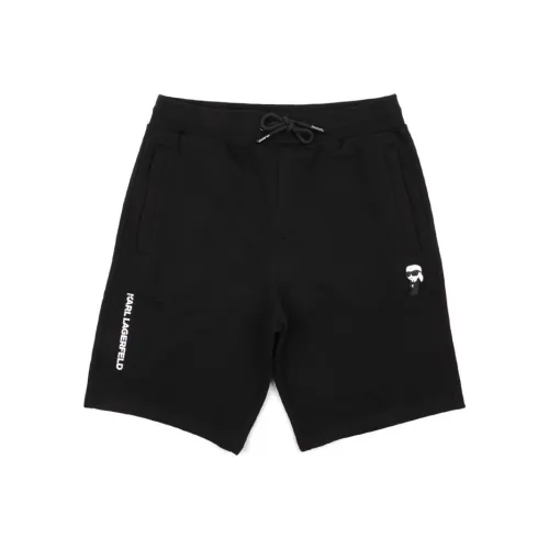 Шорты KARL LAGERFELD Повседневные Мужские Черные
