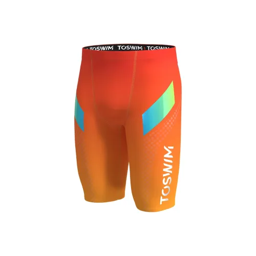 TOSWIM Плавки Мужские [Оранжевый Шторм]