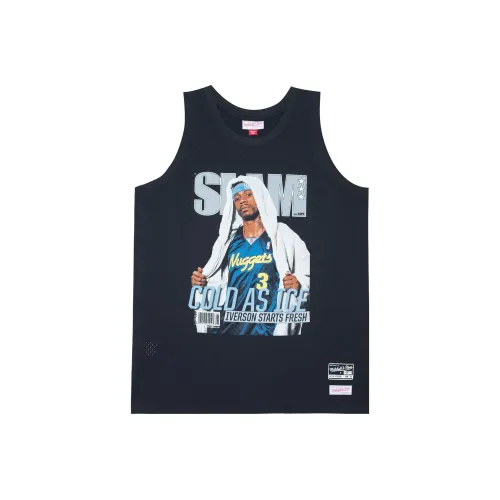 MITCHELL NESS x Slam Баскетбольная Джерси Мужская Черная