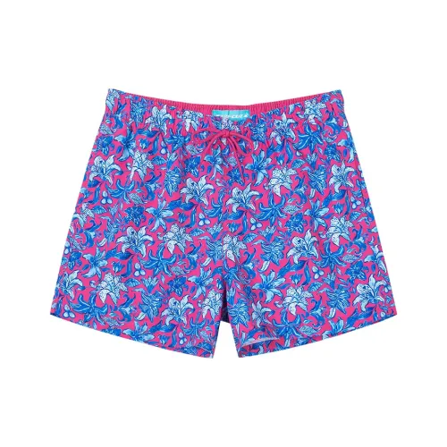 SURFCUZ Пляжные шорты Мужские Розовый Красный
