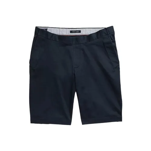Tommy Hilfiger Seated Форма CLASSIC SHORT Bottoms Пустыня Лазурь Повседневные шорты Мужской Морской синий