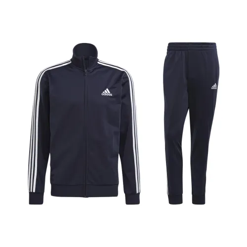 Adidas Повседневная Спортивная Одежда Мужская Синяя