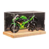 Кавасаки Ninja 400 - Зеленый + Массивная древесина - Пылезащитный чехол