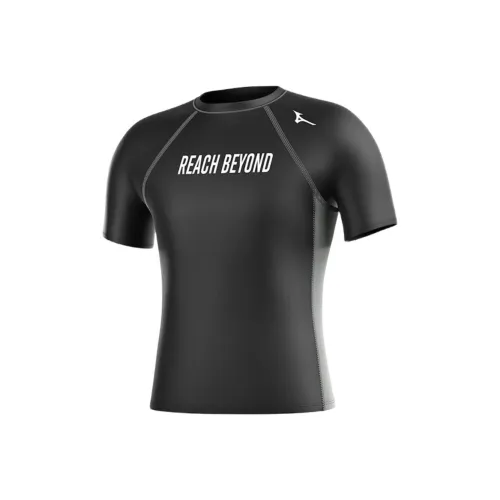 Mizuno Черный топ Мужской Мужские купальники