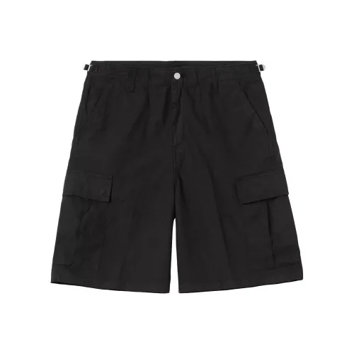 Carhartt WIP SS25 Alan Cargo Короткий Шорты карго Мужской Черный