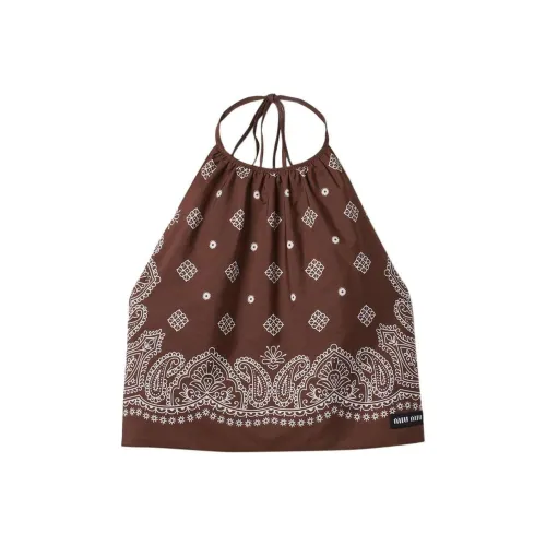 MIU MIU Умбра Женские Майки