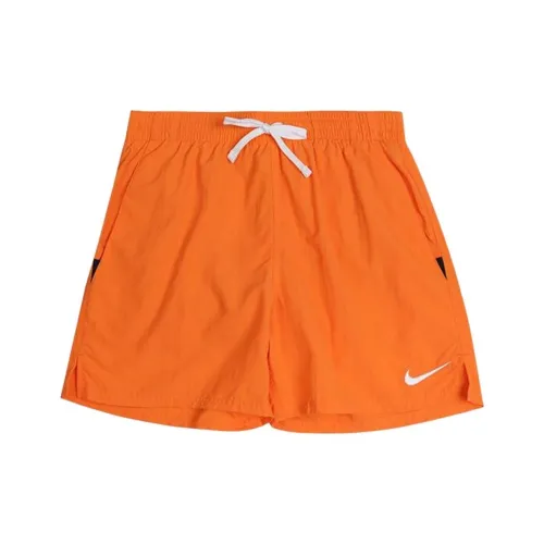 nike Плавание Повседневные шорты Мужской Оранжевый