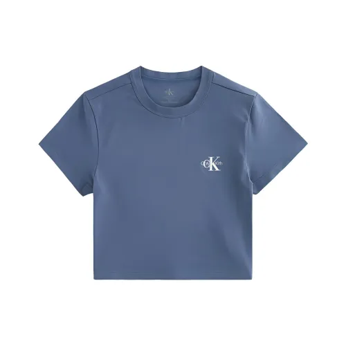 KITH x Calvin Klein T-Shirt Женская Морской Синий