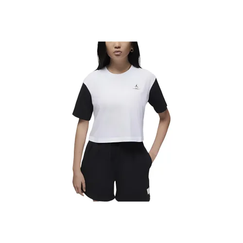 Джордан Белый Женский Короткий Топ