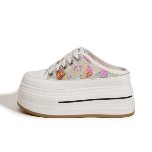 Milan Love Song Вышивка Устойчивая к истиранию Домашние тапочки Женские