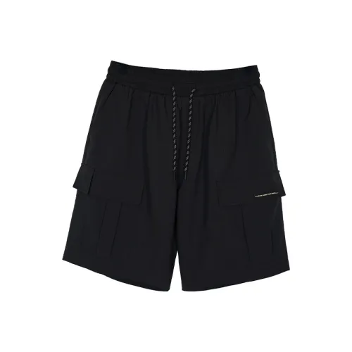 MOST Мужские карго шорты черного цвета