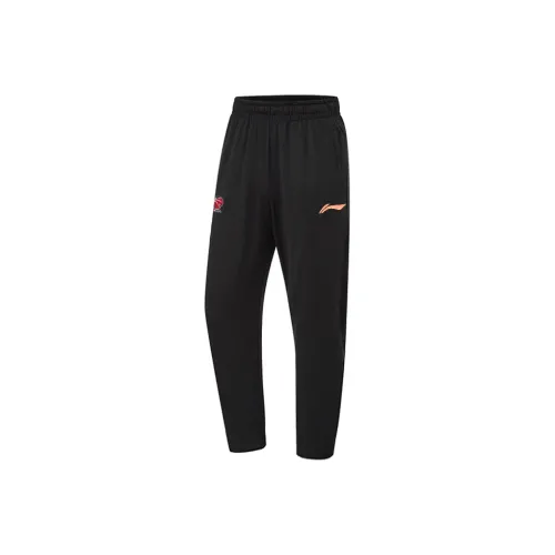 LINING Basketball Collection Мужские Повседневные Брюки Черные