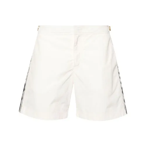 Orlebar Brown SS24 Пляжные шорты Мужские Светлый Бежевый
