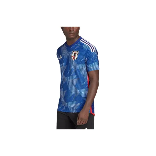 Adidas Blue Men's Football Jersey Adidas Синий Мужской Футбольный Джерси