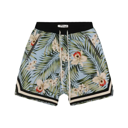 JUNGLE GURL Повседневные шорты Унисекс Небесно-голубой