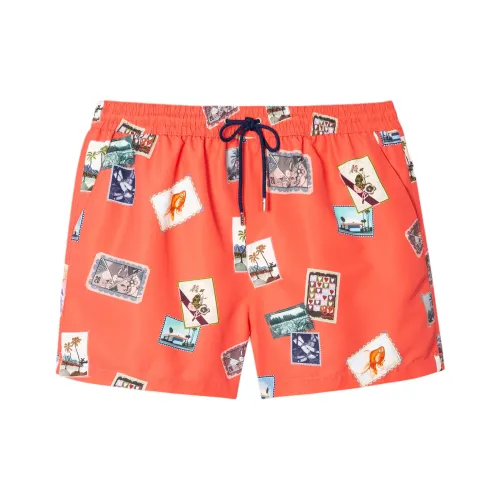Paul Smith Плавательные шорты Мужские Оранжевые