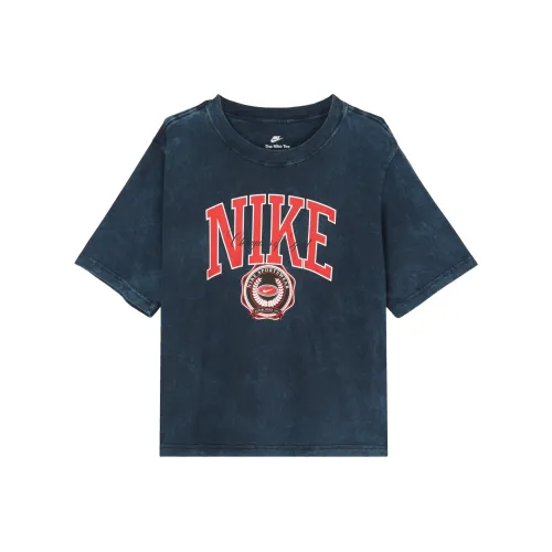 Nike T-Shirt Женская Светлая Океан Синий