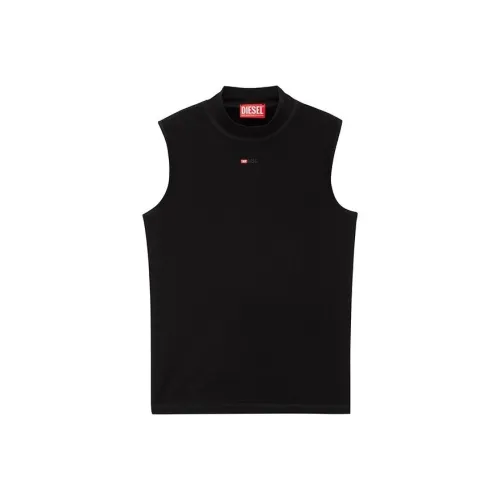 DIESEL Черные Женские Майки