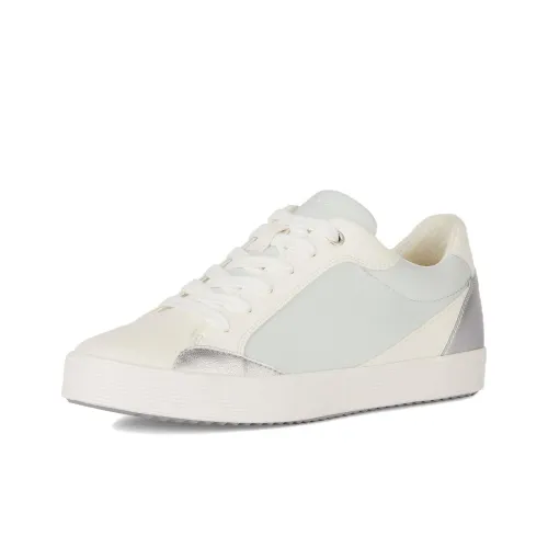 GEOX Blomiee Низкие Кроссовки для скейтбординга Женские Бежево-зеленые