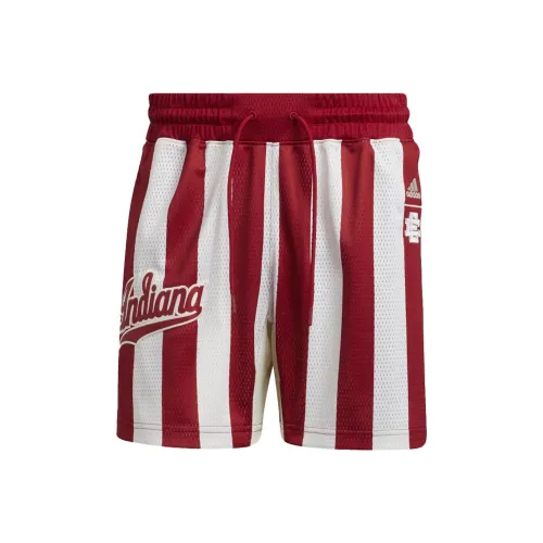 Adidas Red Men's Casual Shorts Adidas Красные Мужские Повседневные Шорты