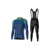 Электрический синий топ + нагрудник и бандажные штаны