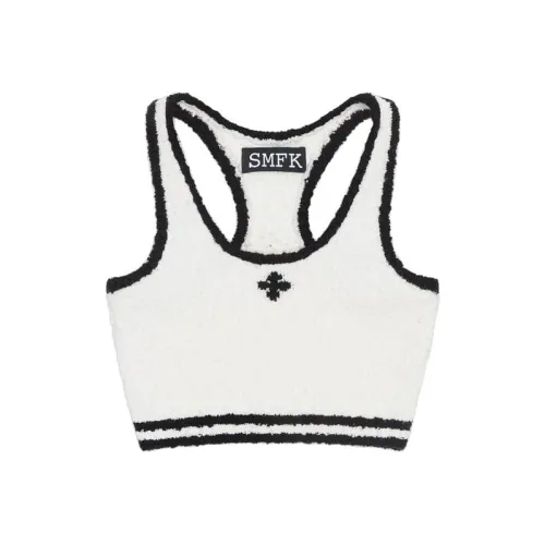 SMFK Майка Женская Черно-Белая