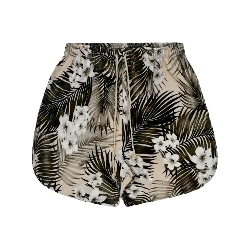 JUNGLE GURL Свободный крой Повседневные шорты Унисекс Золото