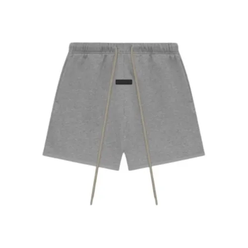 Fear Of God Essentials SS24 Sweat Короткие Повседневные Шорты Мужские Темно-Пшенично-Серый