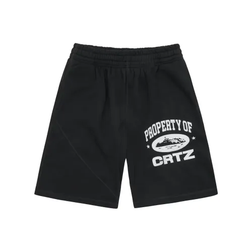 Corteiz Co-brand Черные Мужские Повседневные Шорты