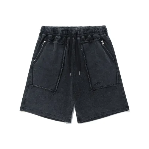 Guuka Короткие Повседневные Штаны Мужские Черные