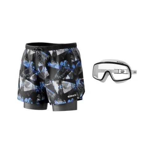 Erke Мужские купальники Мужской 2-компонентный комплект Черный