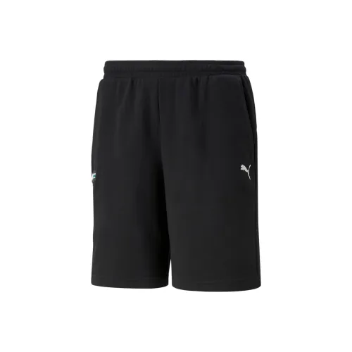 PUMA MAPF1 Mercedes AMG Petronas Essentials Шорты Повседневные шорты Мужской Черный