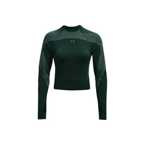 Under Armour T-Shirt Женская Зеленая