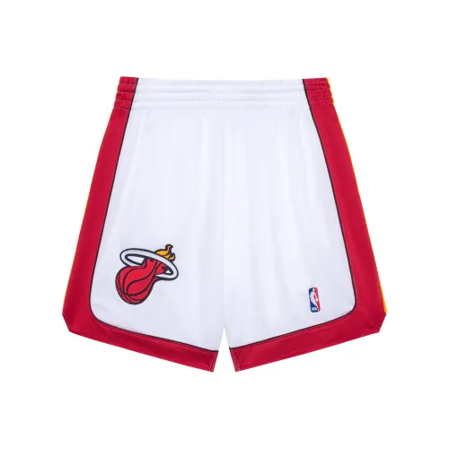 Mitchell Ness Белые Унисекс Баскетбольные Шорты