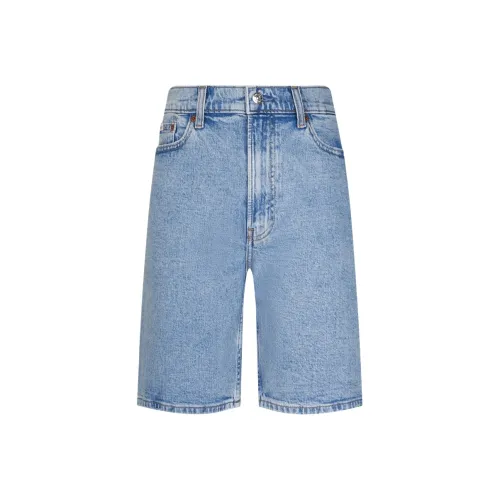Calvin Klein SS25 Джинсовые шорты Мужские Джинсовые Светло-Синие