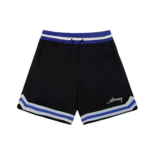 AIRWAY Черные Мужские Повседневные Шорты