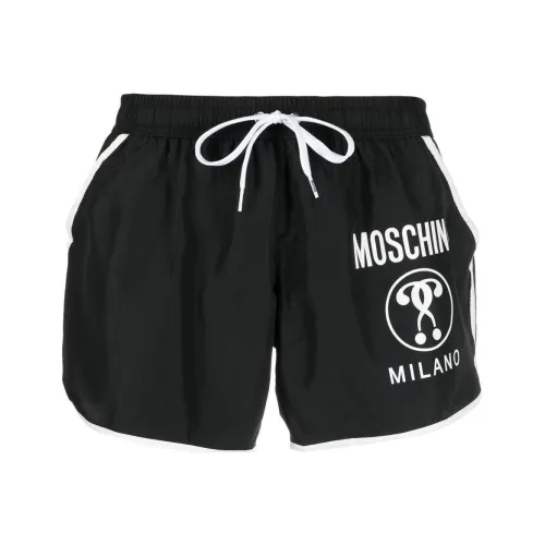MOSCHINO Плавательные шорты Мужские Черные