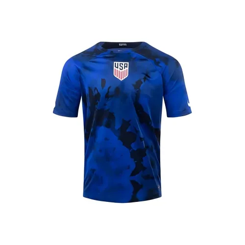 Nike Синий Мужской Футбольный Джерси