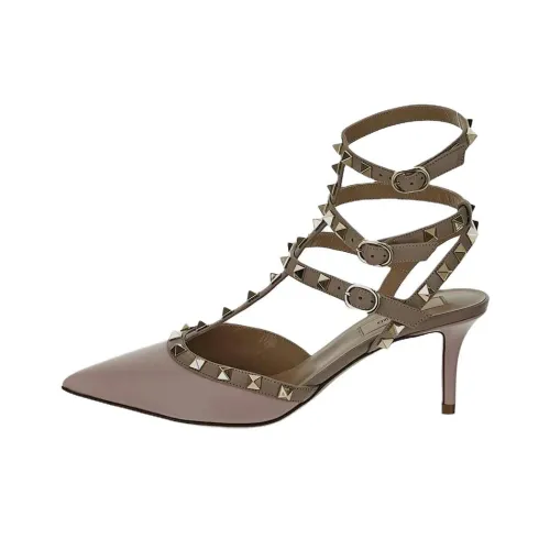 Valentino Высокие каблуки Розово-коричневый Женские