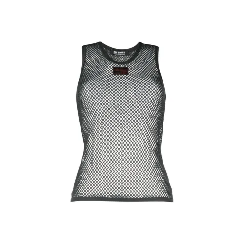 RAF SIMONS Черные Женские Майки