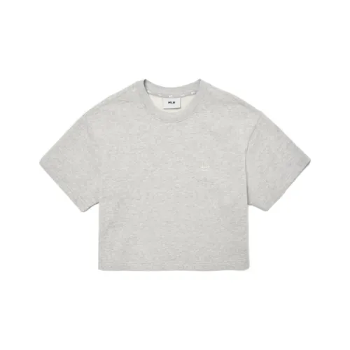 MLB LA DODGERS Прямой крой T-рубашка Женская Серого цвета