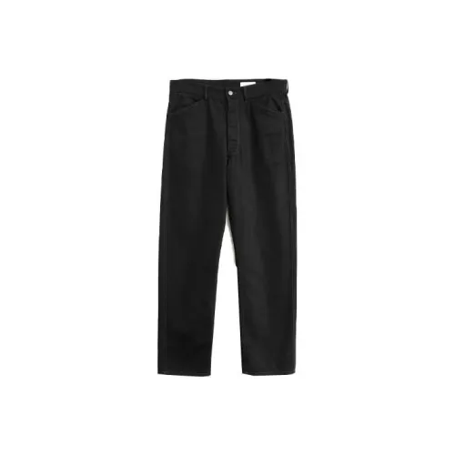 Lemaire Curved 5 Pocket Pants Casual Pants Men's Black
