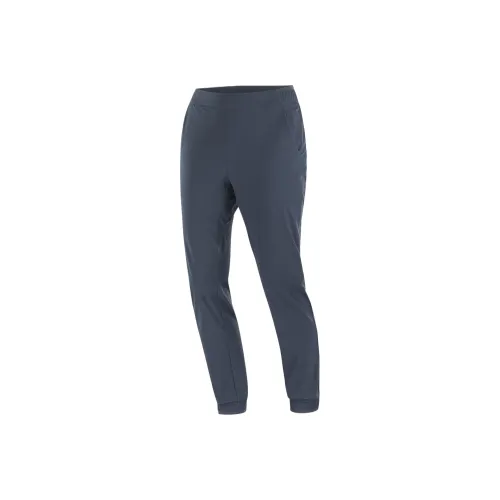 SALOMON WAYFARER EASE Повседневные брюки Мужские Темно-синие