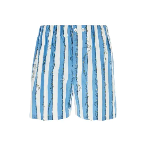 Bottega Veneta Повседневные шорты Мужские Синие