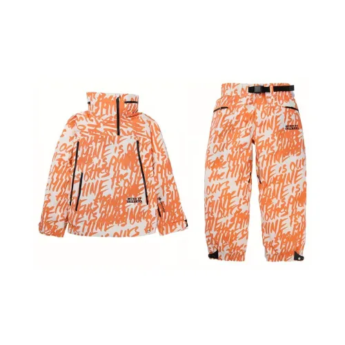 BURTON MINE 77 Коллекция Gore TEX 3L Эластичные Брюки SKI Костюм Комплект Унисекс С принтом по всей поверхности