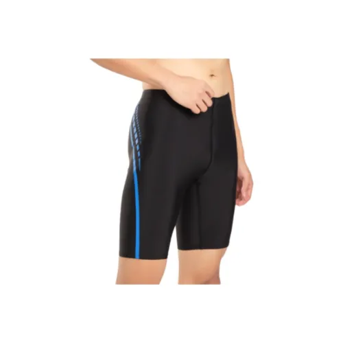 ZOKE Плавательные шорты Мужские Черные Синие