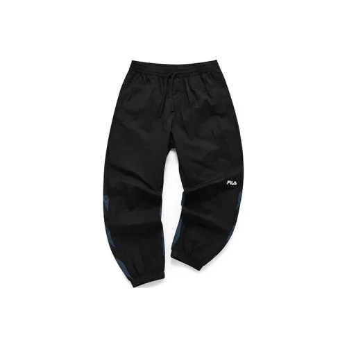 FILA FUSION Темно-черные спортивные брюки для мужчин