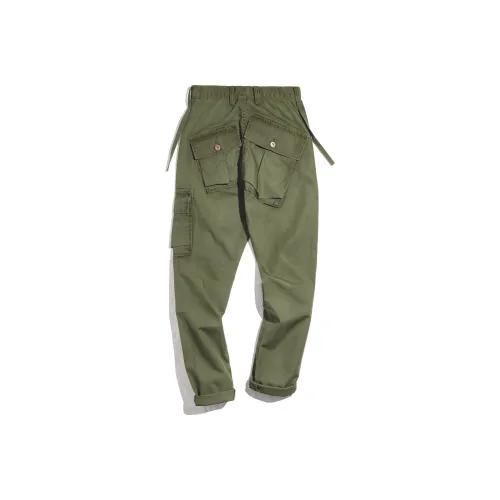 MADEN Army Green Мужские Повседневные Штаны