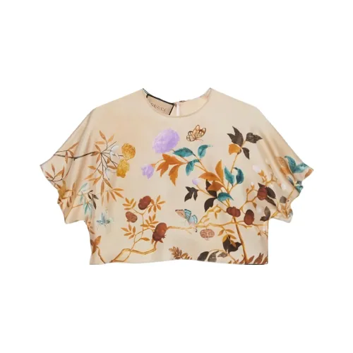 GUCCI SS23 T Рубашка Женская Хаки